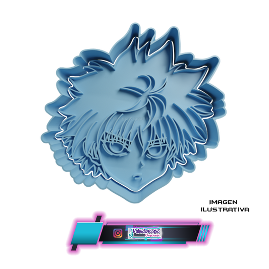 Cortador para galletas Killua Zoldyck Hunter × Hunter