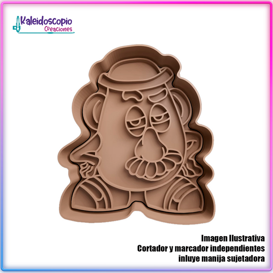 Mr Potato - Cortador para galletas y fondant