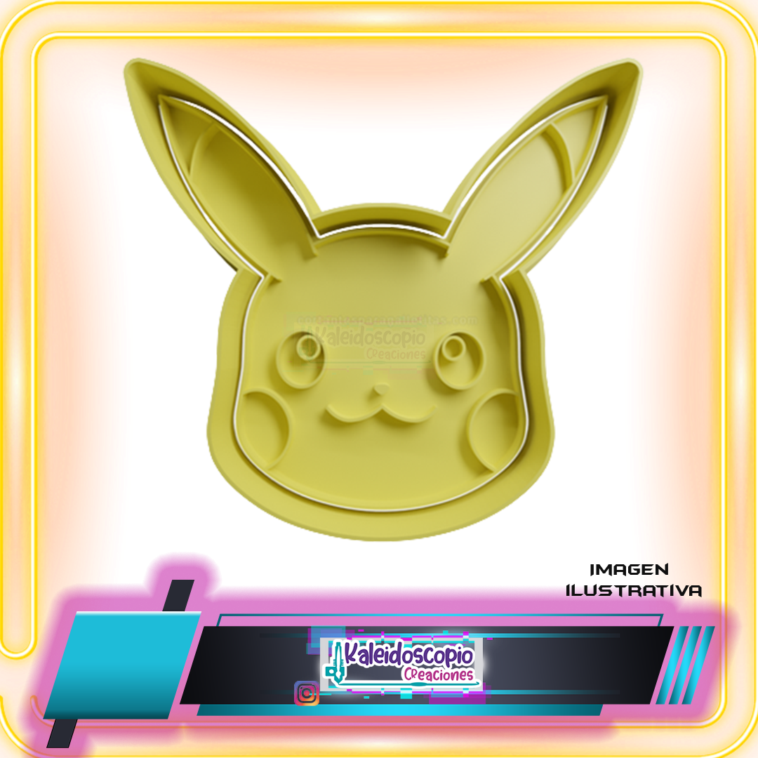 Cortador para galletas Pikachu Rostro