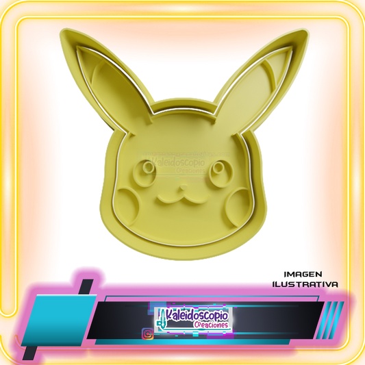Cortador para galletas Pikachu Rostro