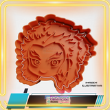 Cortador para galletas Rengoku - rostro, Demon Slayer