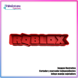 Logo Roblox  - Cortador para galletas y fondant