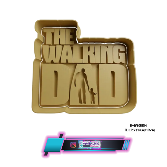 Cortador para galletas The Walking Dad