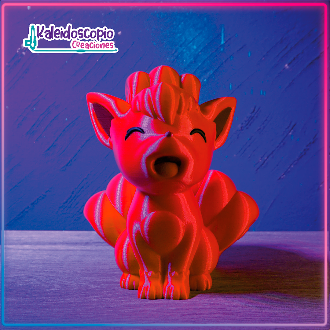 Red Volpex Vulpix red Pack! San Valentin Figura Custom – Kaleidoscopio Creaciones