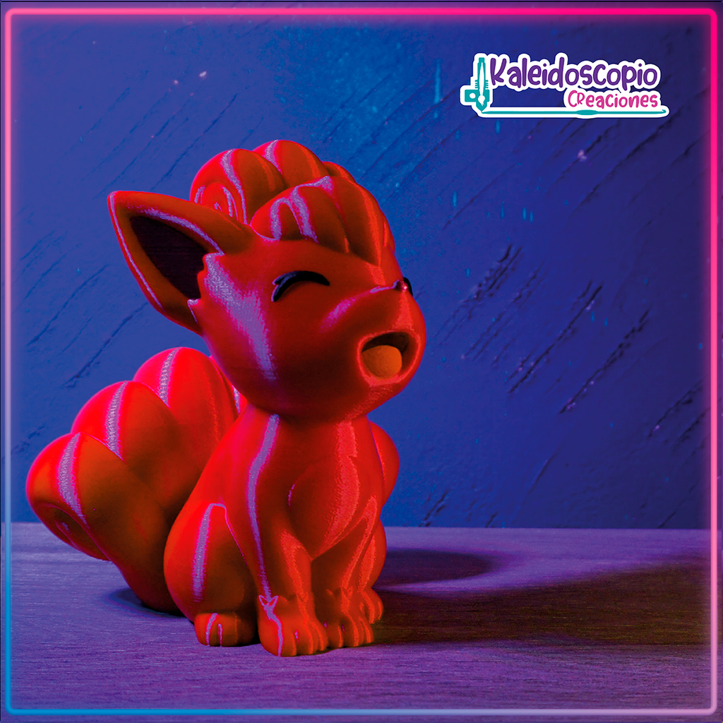 Vulpix red Pack! San Valentin Figura Custom – Kaleidoscopio Creaciones