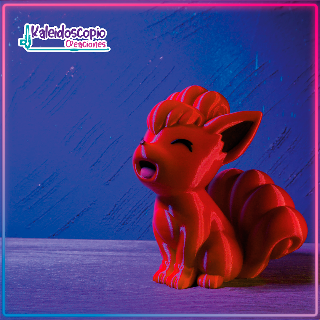 Red Volpex Vulpix red Pack! San Valentin Figura Custom – Kaleidoscopio Creaciones