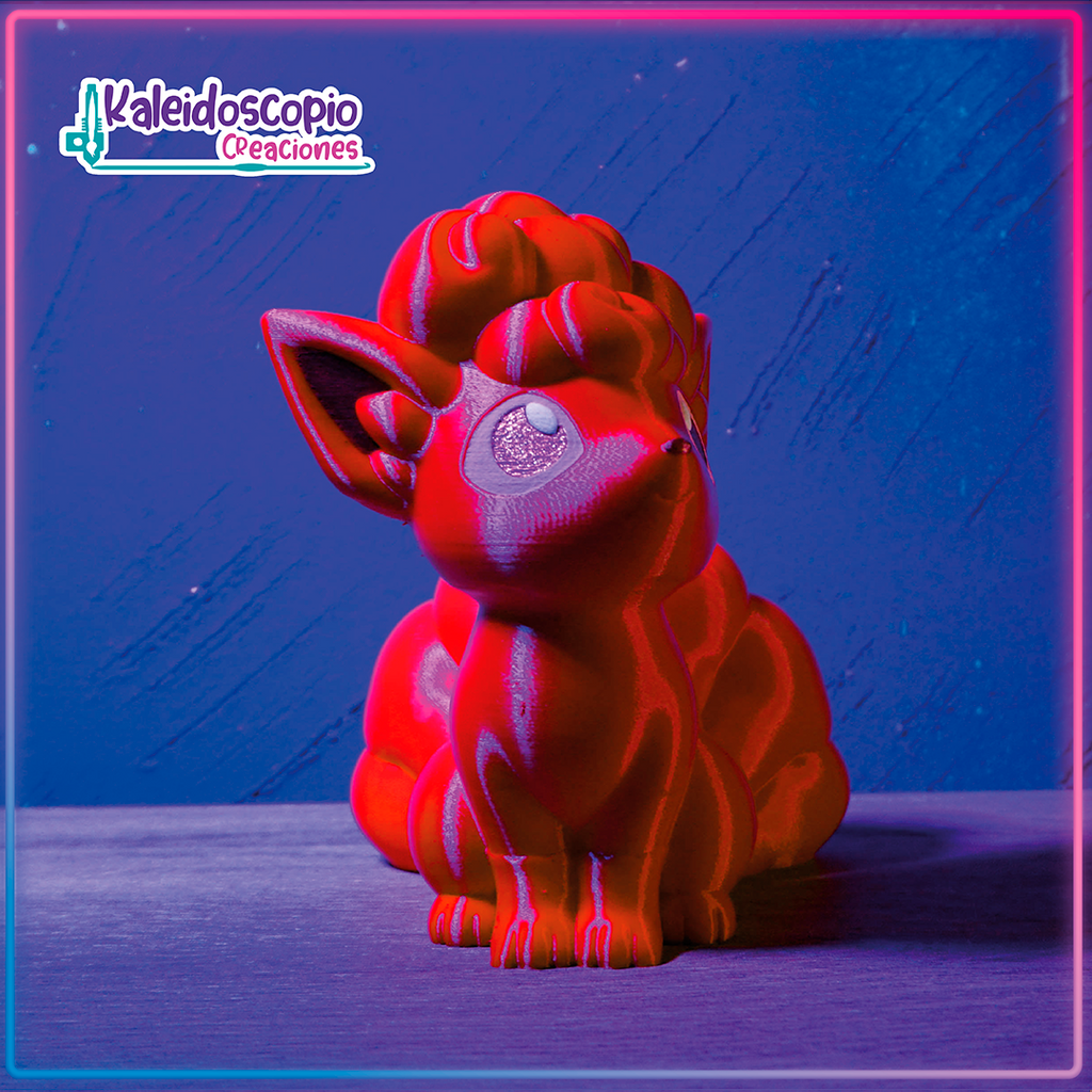 Red Volpex Vulpix red Pack! San Valentin Figura Custom – Kaleidoscopio Creaciones
