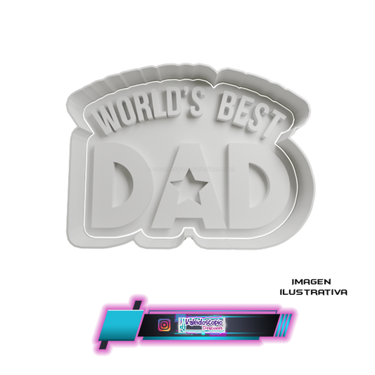 Cortador para galletas World Best Dad