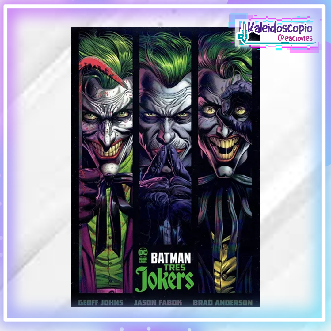 DC Black - Label Batman Tres Jokers