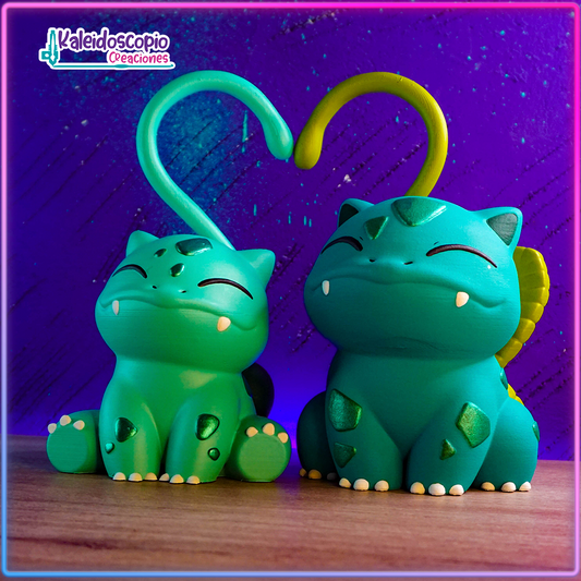 Bulbasaur & Ivysaur Pack San Valentin Customs