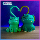 Bulbasaur & Ivysaur Pack San Valentin Customs