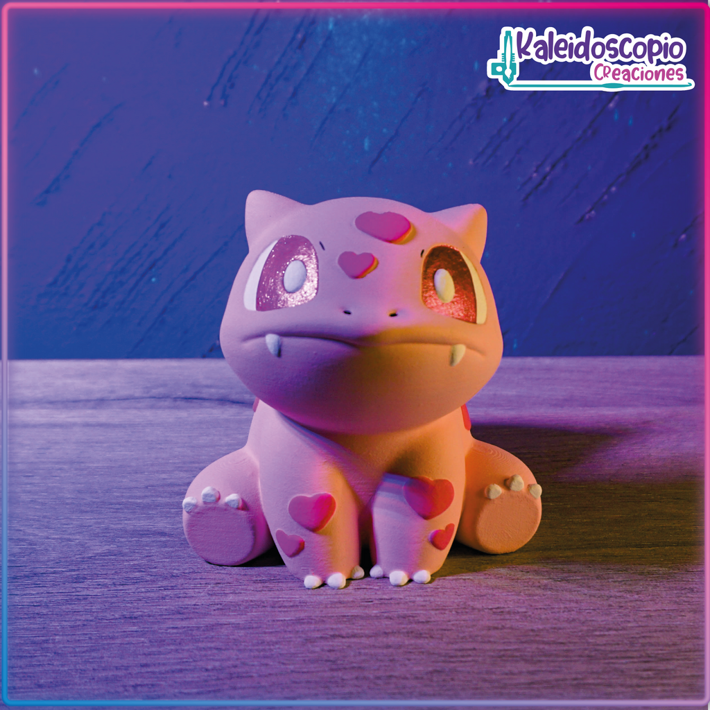 Bulbasaur San Valentin Figura Custom – Kaleidoscopio Creaciones