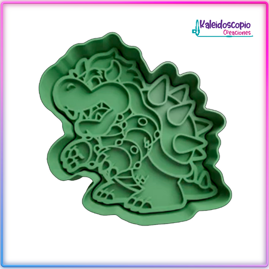 Bowser Cortador para galletas y fondant