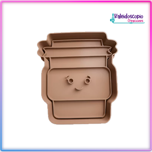 Cafe Kawaii Cortador para galletas y fondant