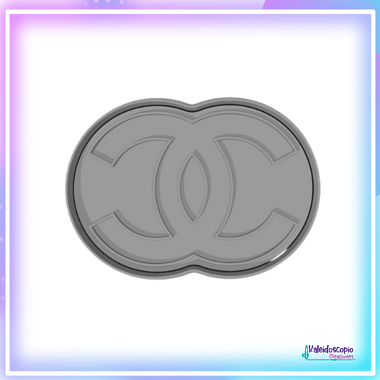 Logo Chanel Cortador para galletas & Fondant