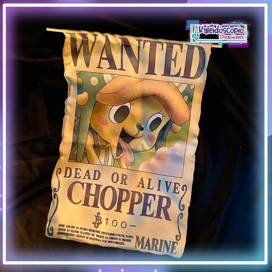 Poster Afiche Chopper Wanted One Piece