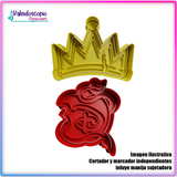 Descendants pack de cortador para galletas y fondant