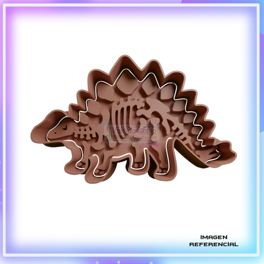 Cortador para galletas Stegosaurus Fósil