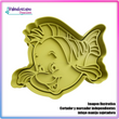 Flounder - Cortador para galletas y fondant