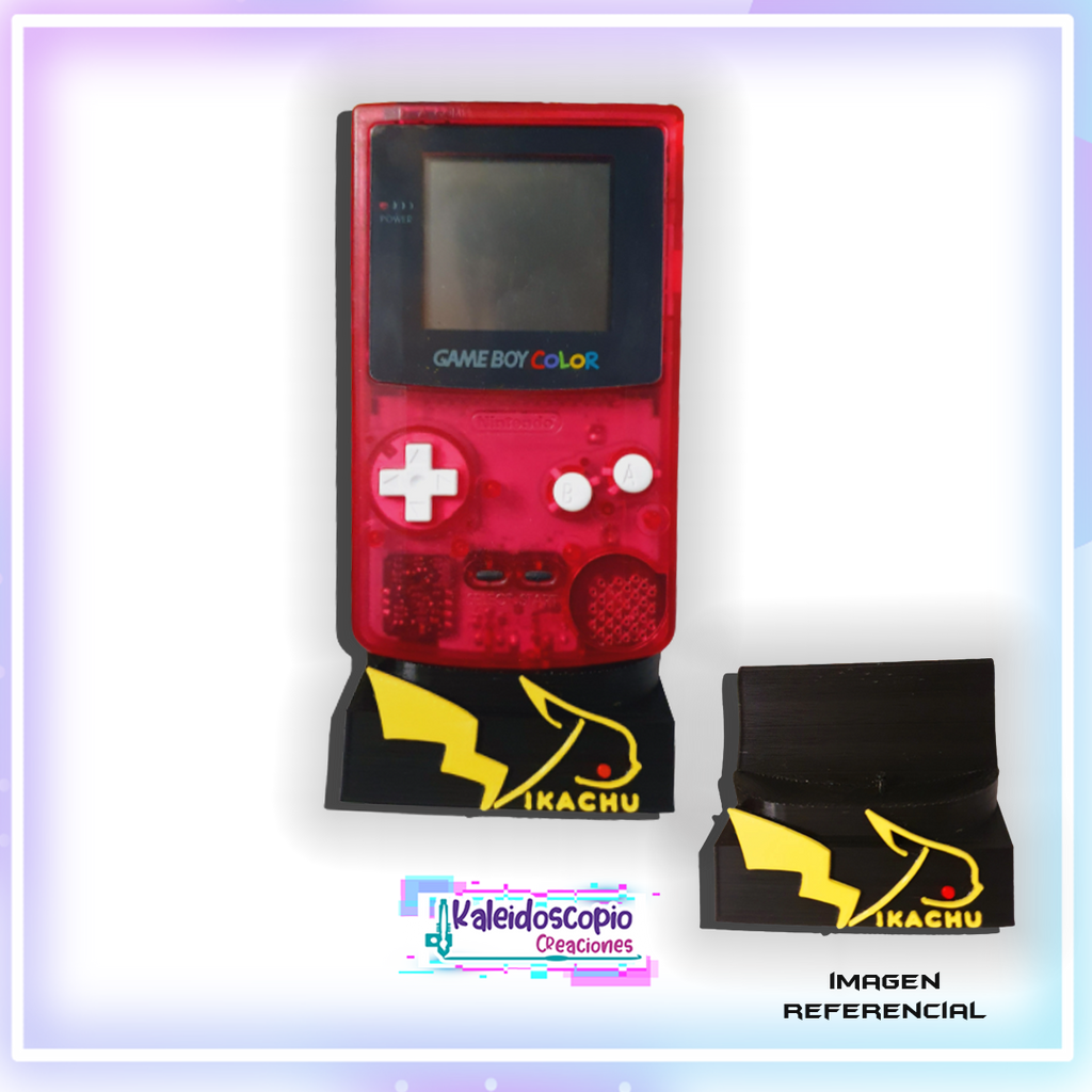 Stand Nintendo Game Boy Color Pikachu – Kaleidoscopio Creaciones