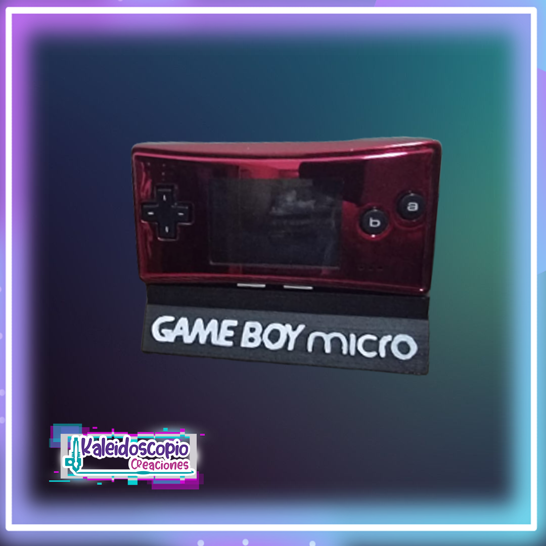 Soporte de Exhibición Gameboy Micro