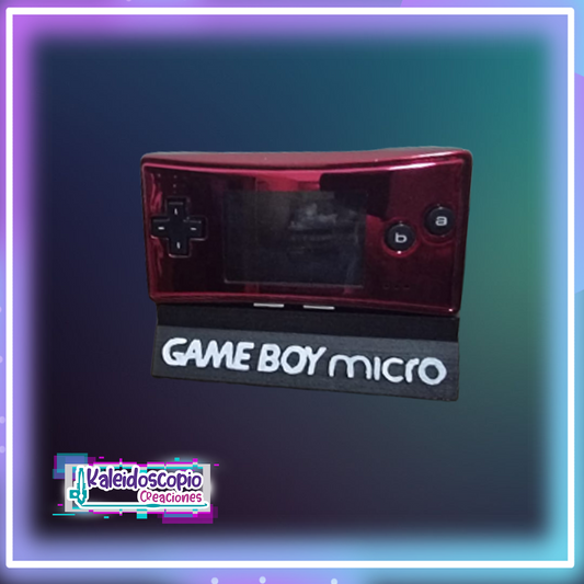 Soporte de Exhibición Gameboy Micro