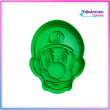 Luigi - Super Mario Cortador para galletas y fondant