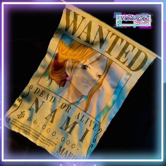 Poster Afiche Nami Wanted One Piece