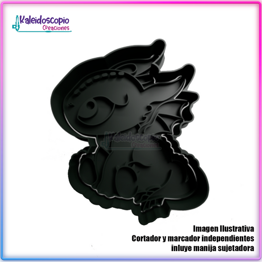 Night fury - Cortador para galletas y fondant