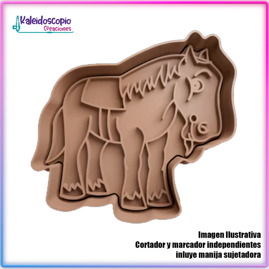 Percheron - Cortador para galletas y fondant