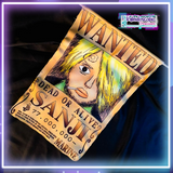 Poster Afiche Sanji Wanted One Piece