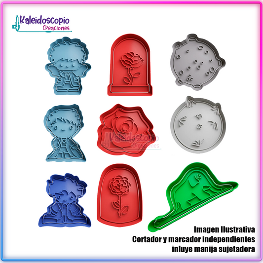 El Principito pack de cortador para galletas y fondant