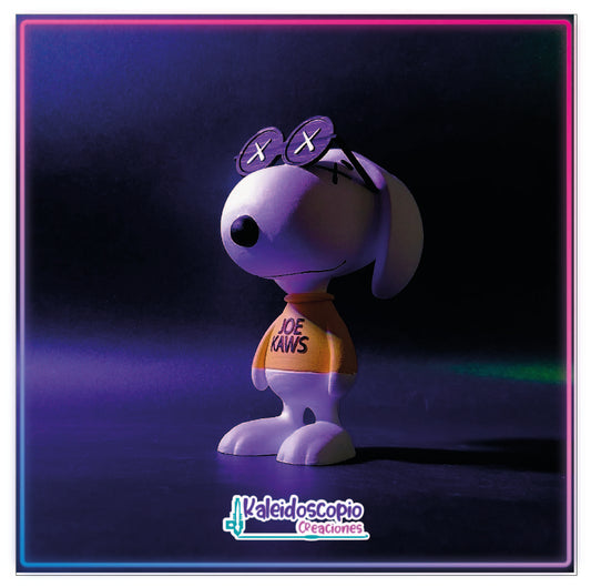 Kaws X Snoopy custom coleccionable