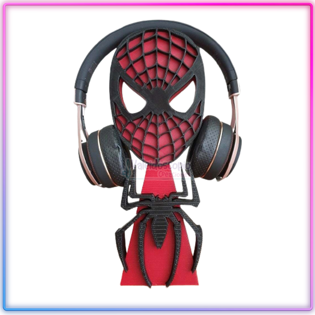 Spiderman Soporte para audifotnos