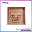 Steve Minecraft - Cortador para galletas y fondant