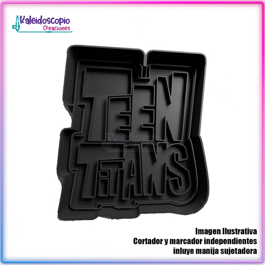 Teen Titans Logo - Cortador para galletas y fondant