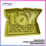 Toy Story logo - Cortador para galletas y fondant
