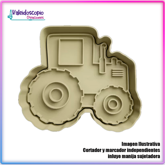 Tractor - Cortador para galletas y fondant