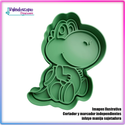 Yoshi Pequeño - Cortador para galletas y fondant